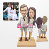 Custom Fully Customizable 2 person  Bobblehead