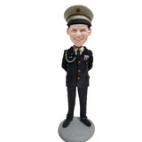 Custom Navy Male Dress Uniform Bobbleheads